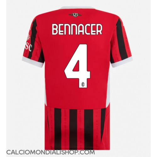 Maglie da calcio AC Milan Ismael Bennacer #4 Prima Maglia Femminile 2024-25 Manica Corta